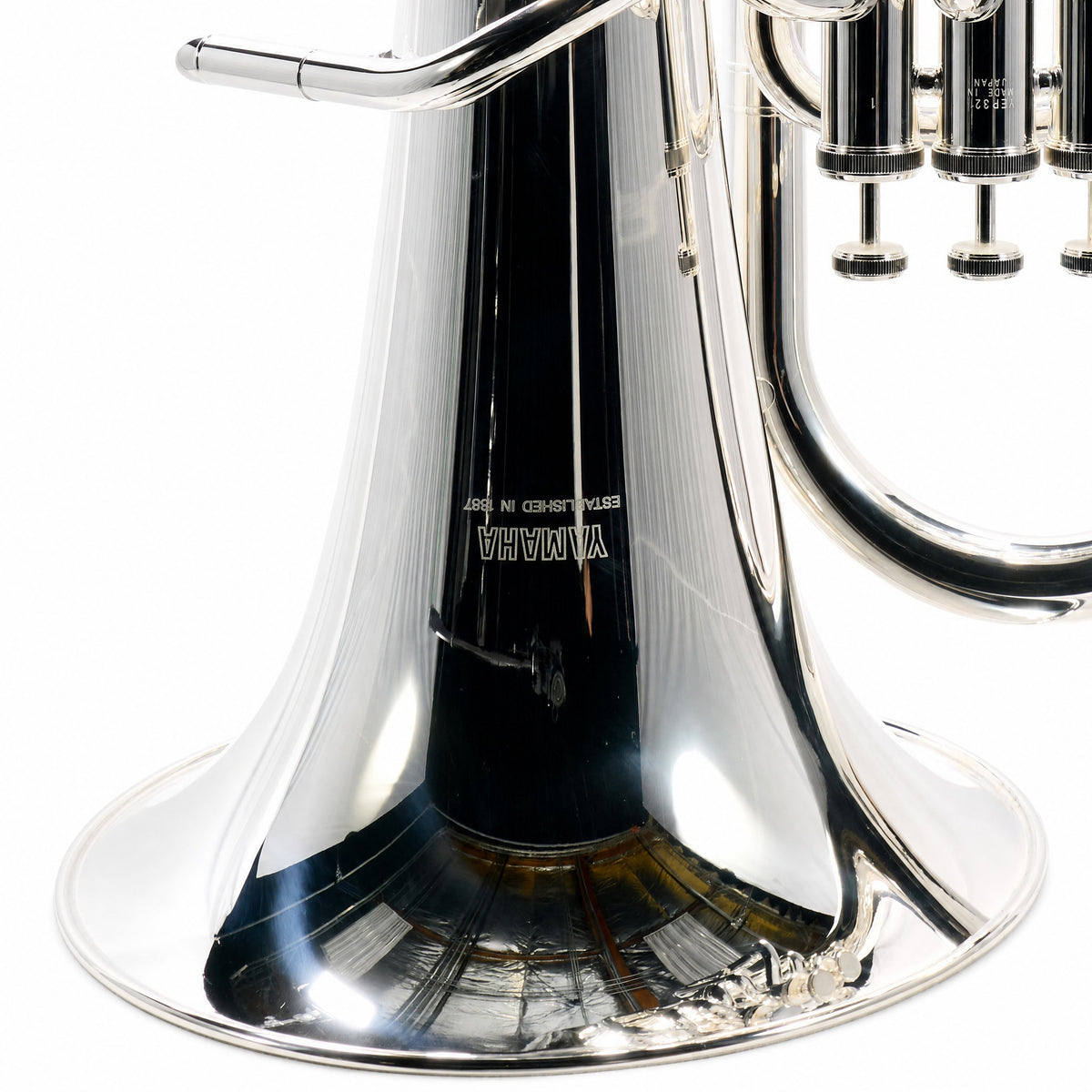 Yamaha YEP-321S Intermediate 4-Valve Bb Euphonium in Silver Plate