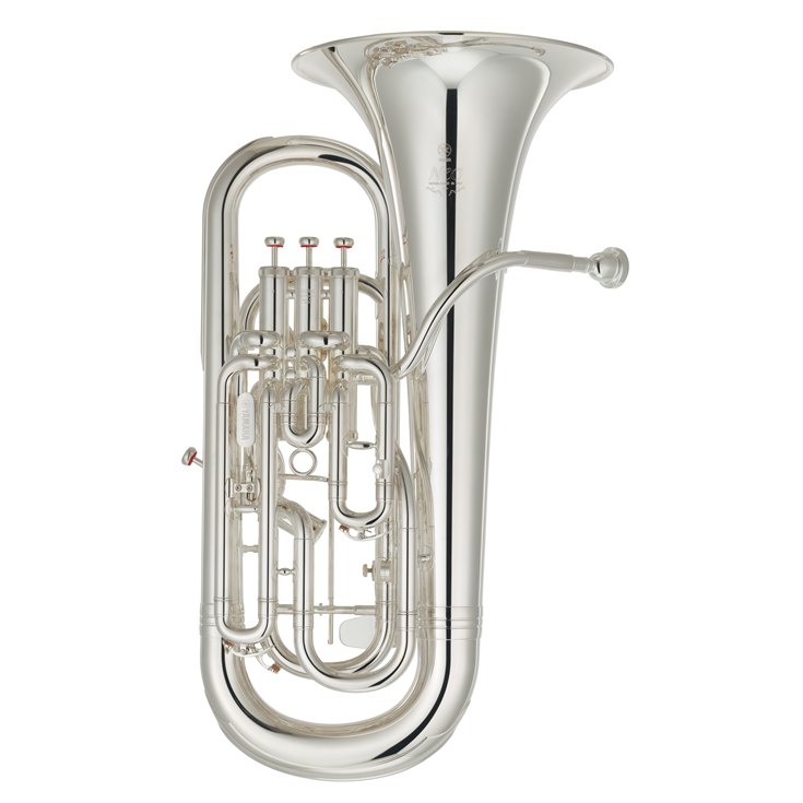 Yamaha YEP-642TSII 'Neo' Euphonium with Trigger System in Silver Plate