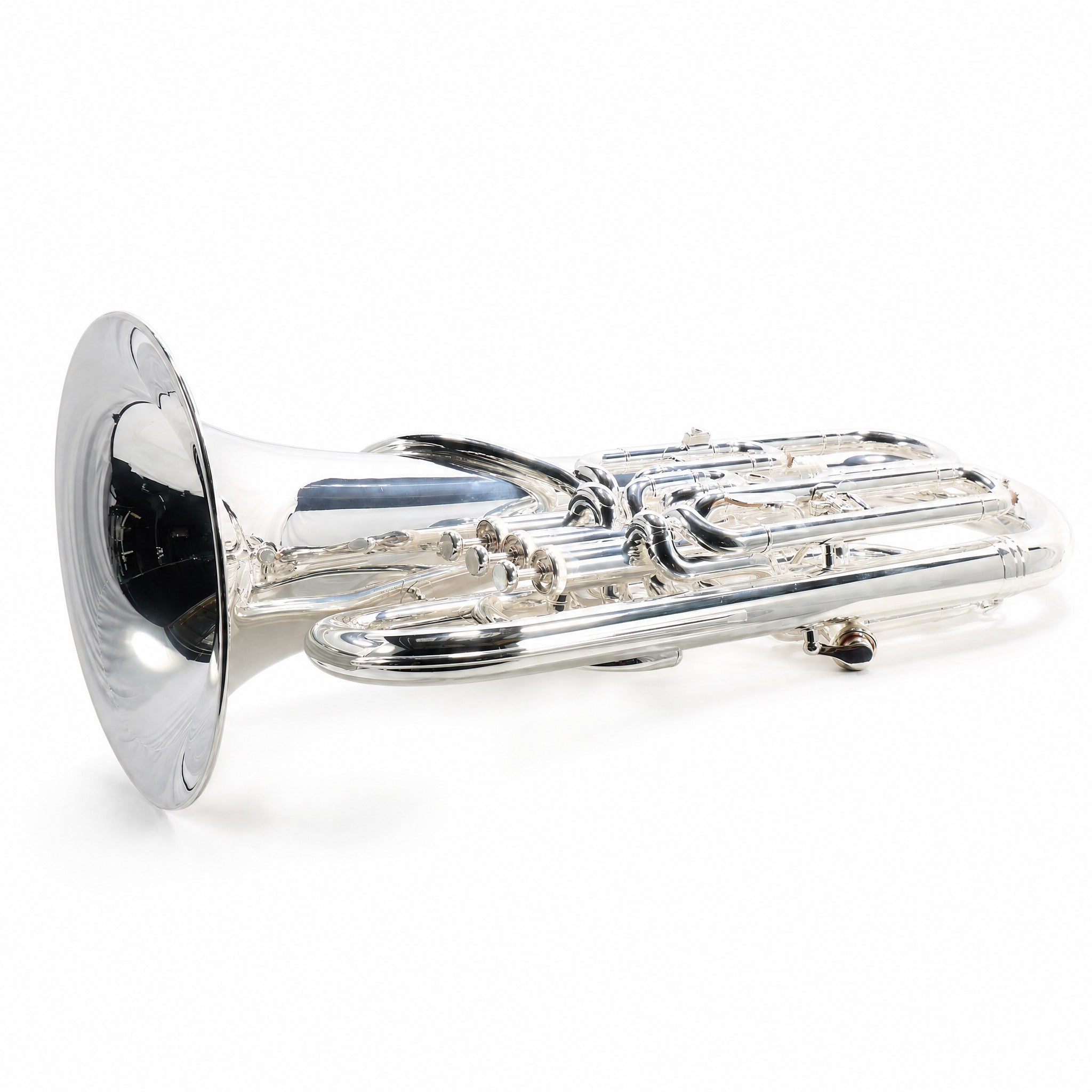 Yamaha YEP-642TSII 'Neo' Professional Euphonium in Silver Plate