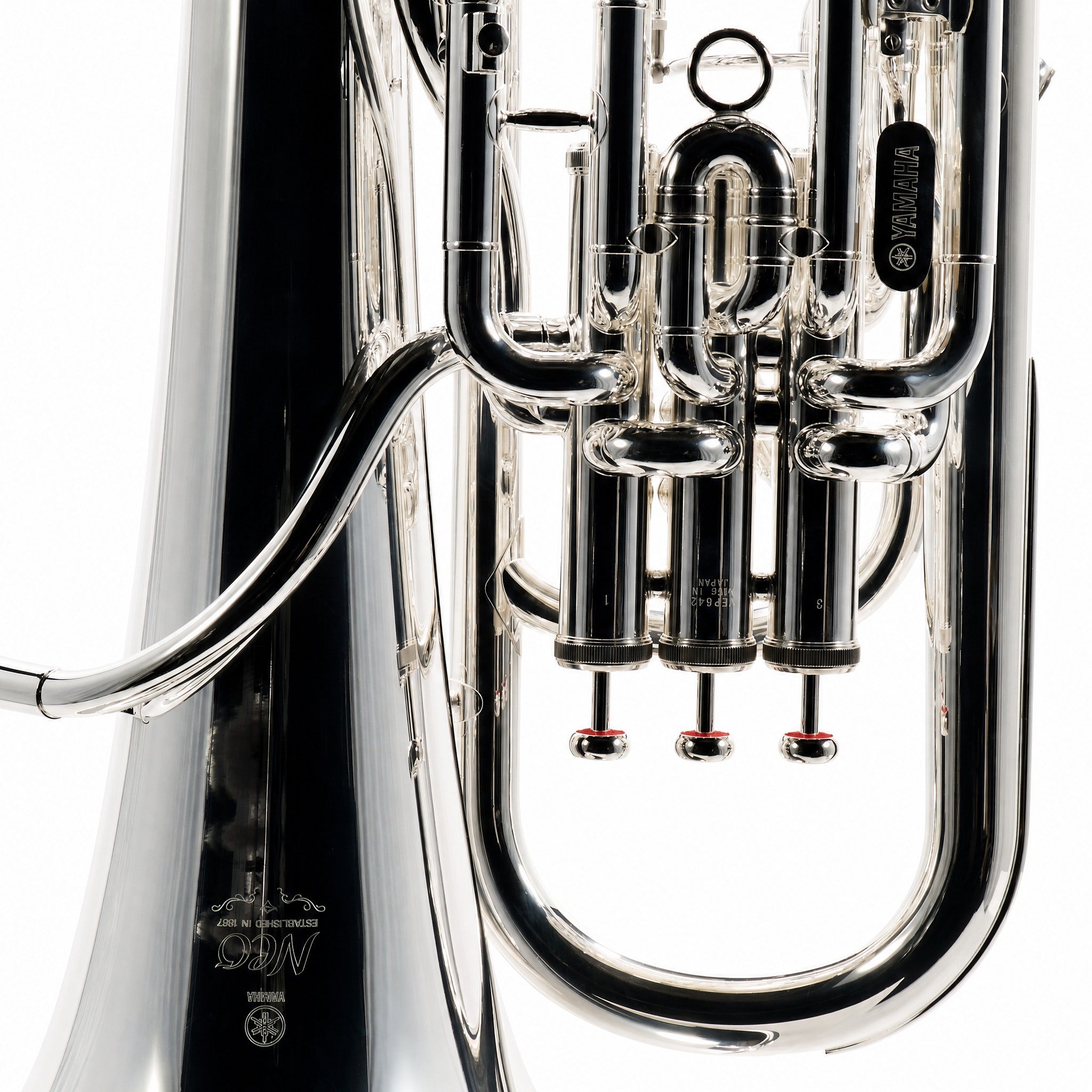 Yamaha YEP-642TSII 'Neo' Professional Euphonium in Silver Plate