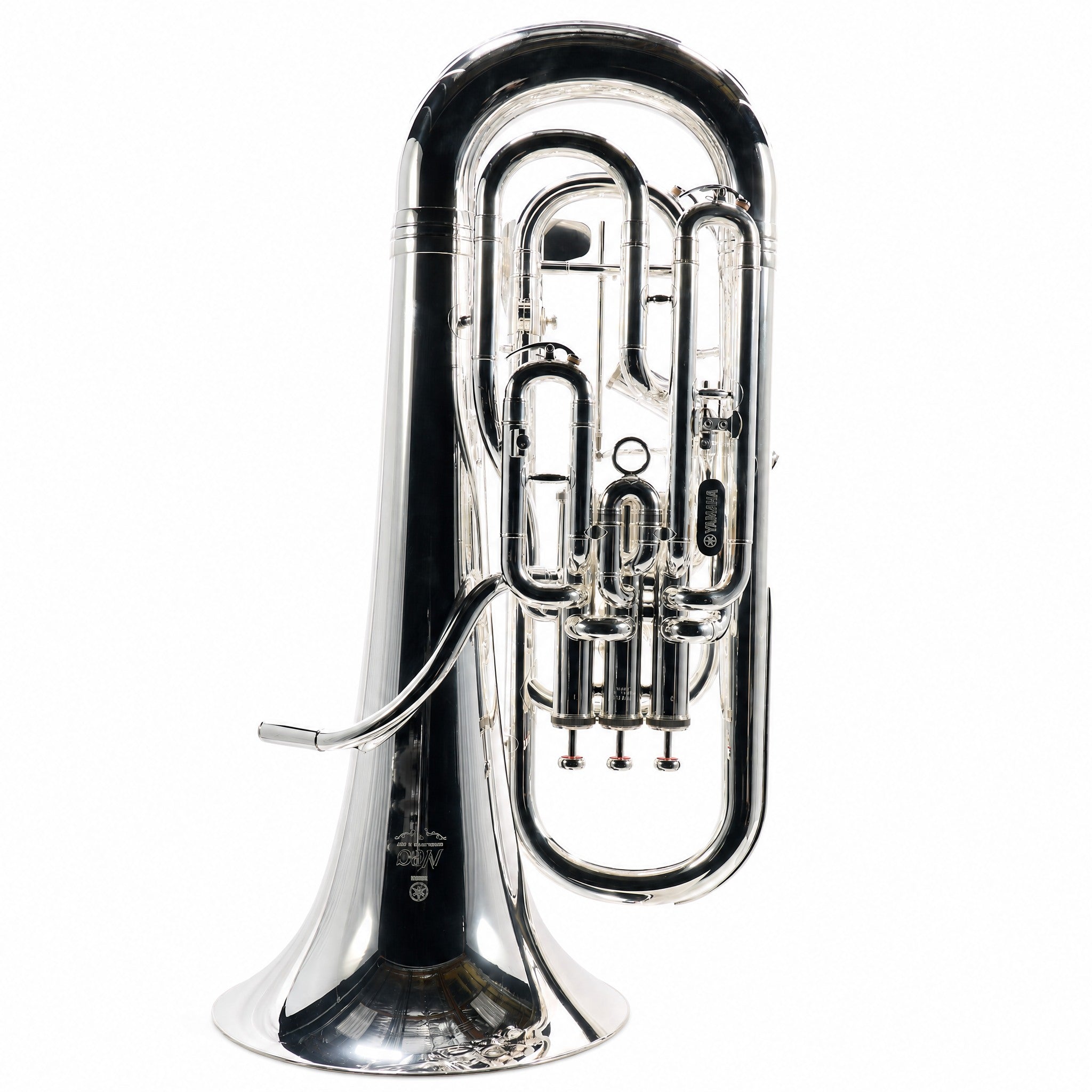 Yamaha YEP-642TSII 'Neo' Professional Euphonium in Silver Plate