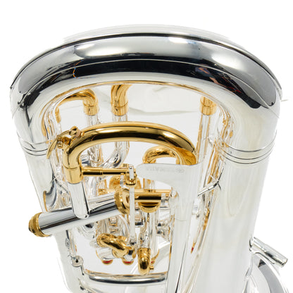 Yamaha YEP-842TS Custom Compensating Euphonium in Silver Plate