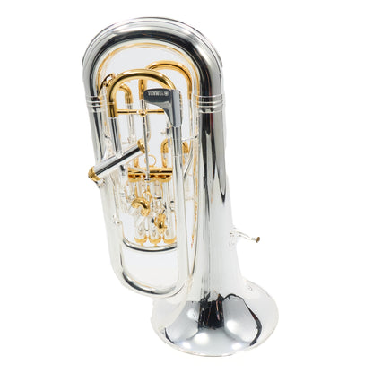 Yamaha YEP-842TS Custom Compensating Euphonium in Silver Plate