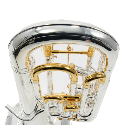 Yamaha YEP-842TS Custom Compensating Euphonium in Silver Plate