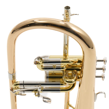 Yamaha YFH-631G Professional Flugelhorn with Gold Brass Bell in Lacquer