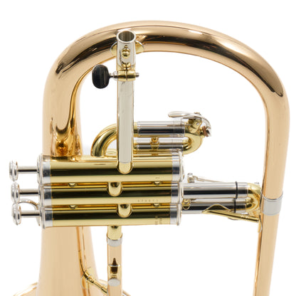 Yamaha YFH-631G Professional Flugelhorn with Gold Brass Bell in Lacquer