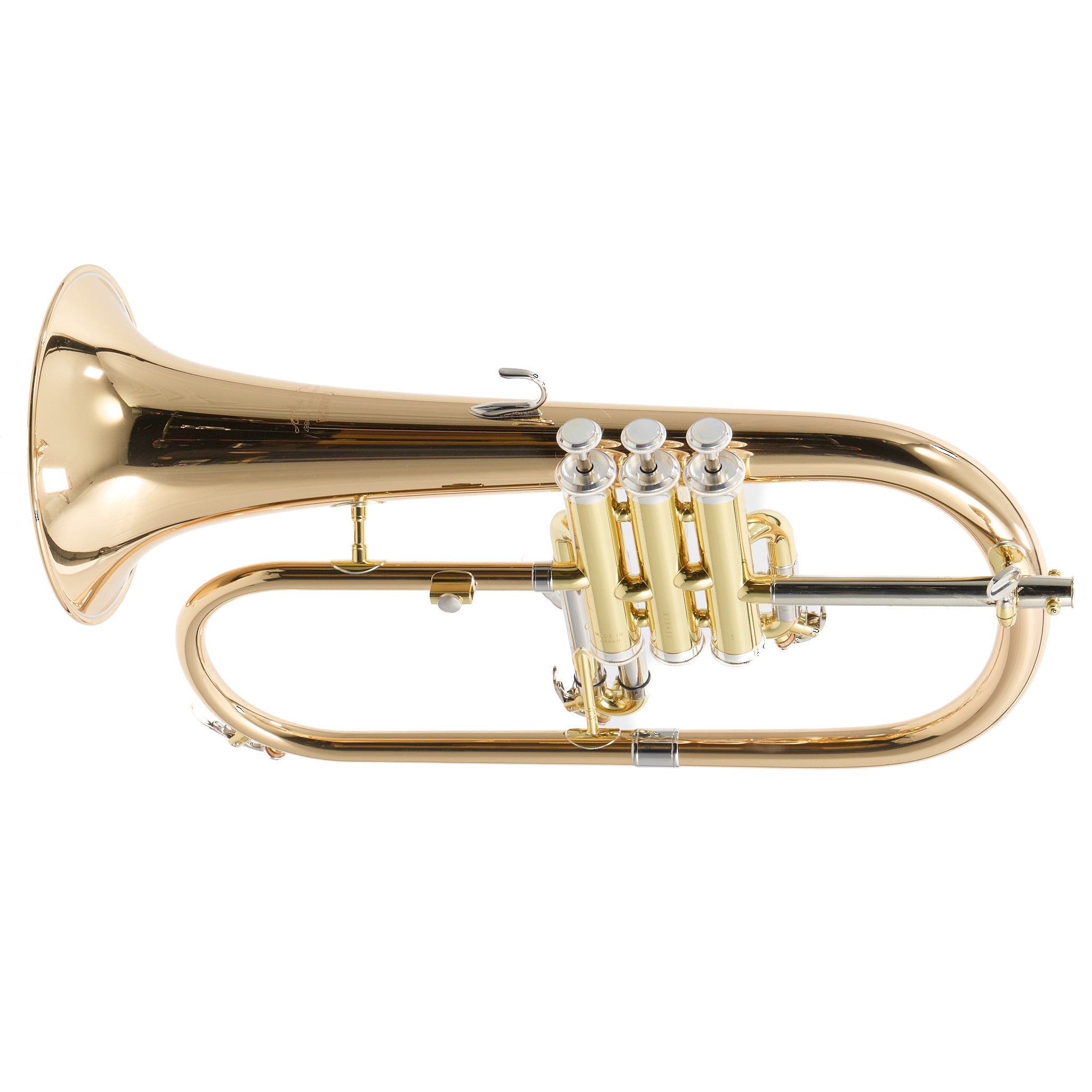 Yamaha YFH-631G Professional Flugelhorn with Gold Brass Bell in Lacquer