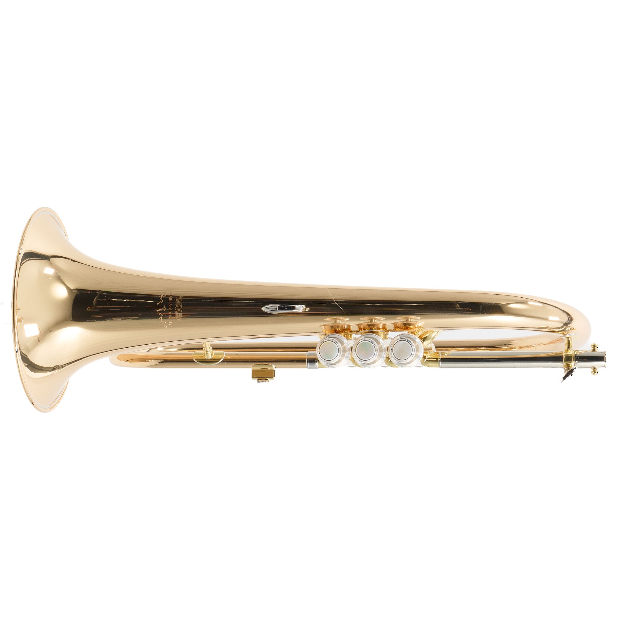 Yamaha YFH-631G Professional Flugelhorn with Gold Brass Bell in Lacquer