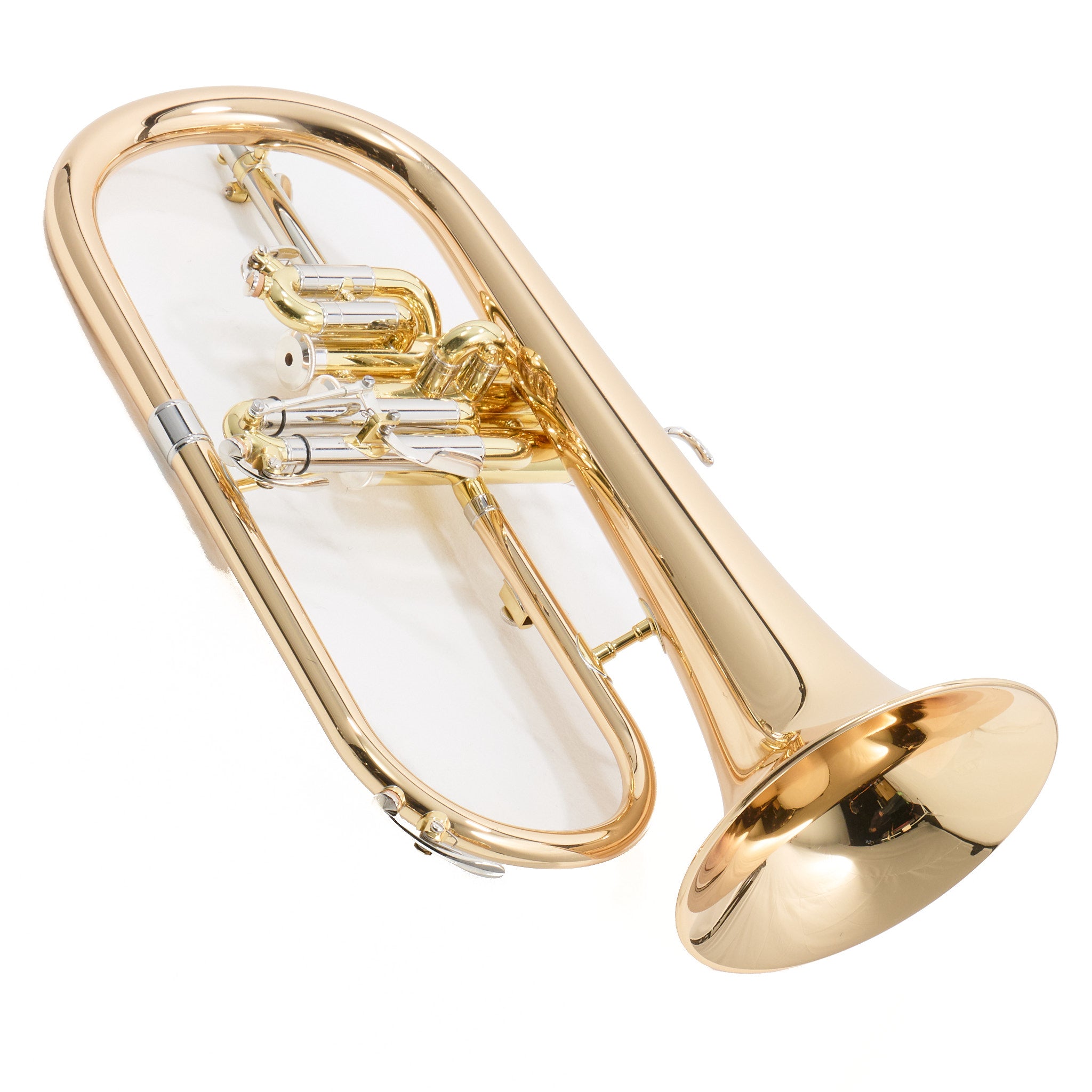 Yamaha YFH-631G Professional Flugelhorn with Gold Brass Bell in Lacquer