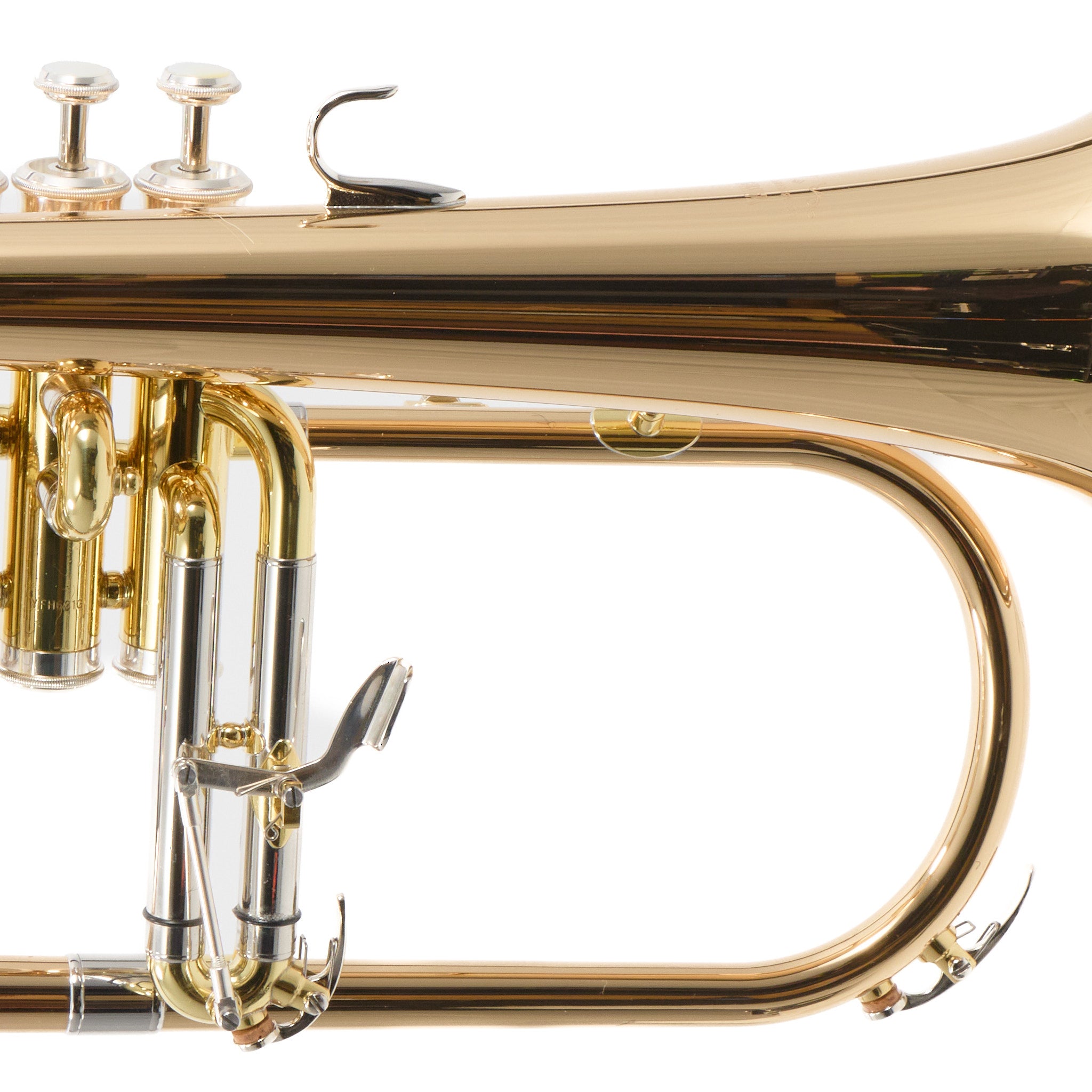 Yamaha YFH-631G Professional Flugelhorn with Gold Brass Bell in Lacquer