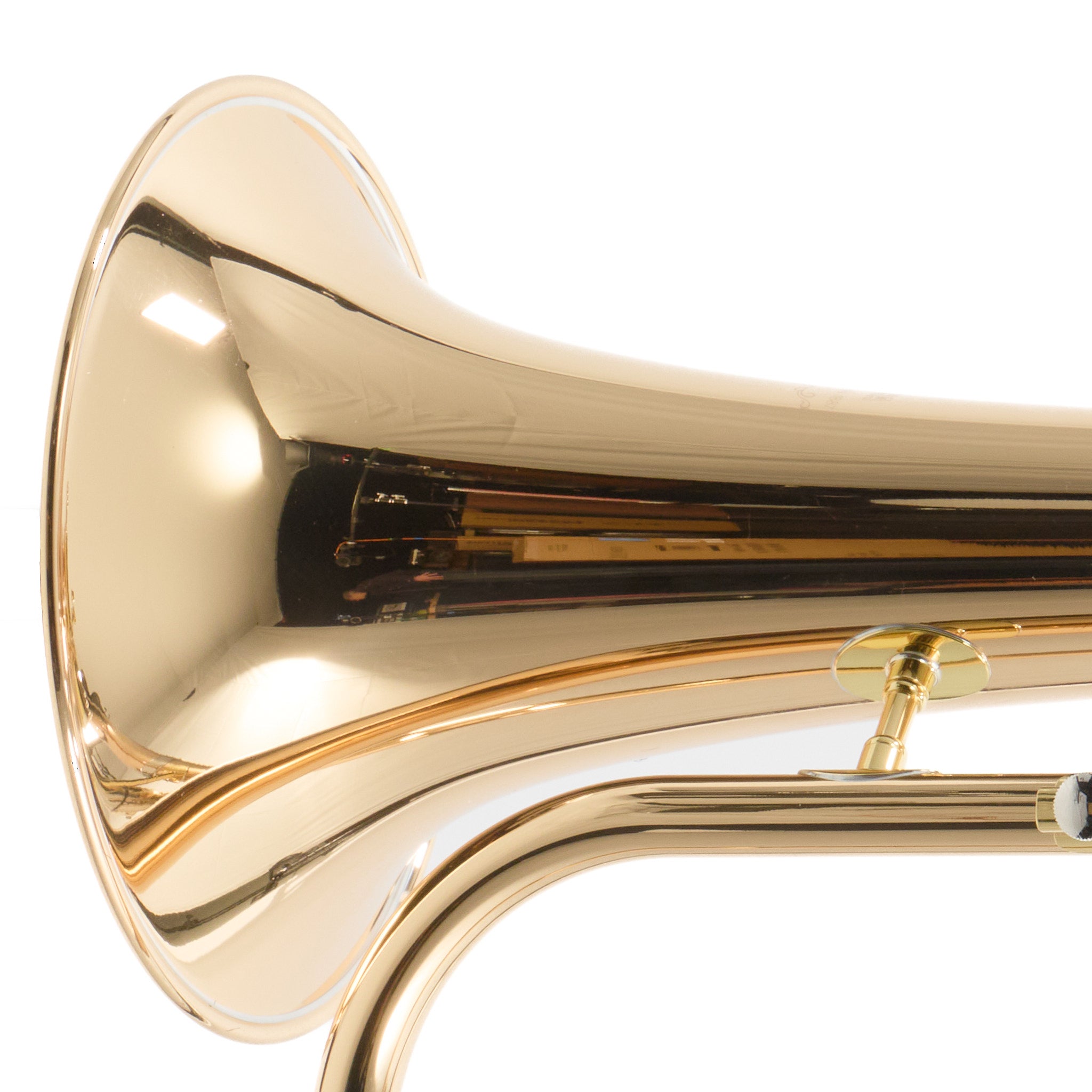 Yamaha YFH-631G Professional Flugelhorn with Gold Brass Bell in Lacquer