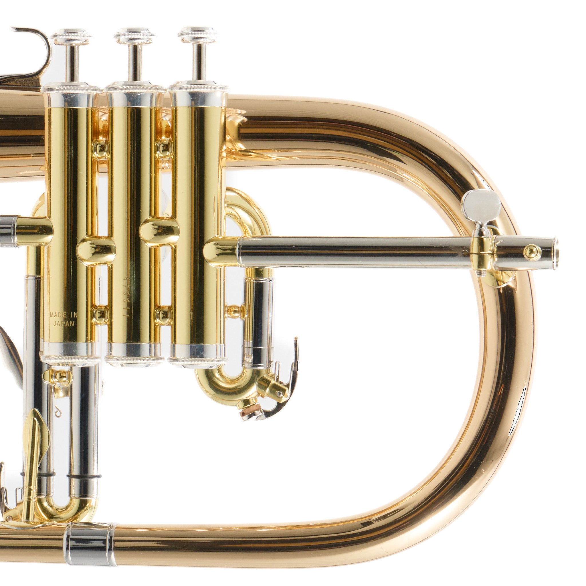 Yamaha YFH-631G Professional Flugelhorn with Gold Brass Bell in Lacquer