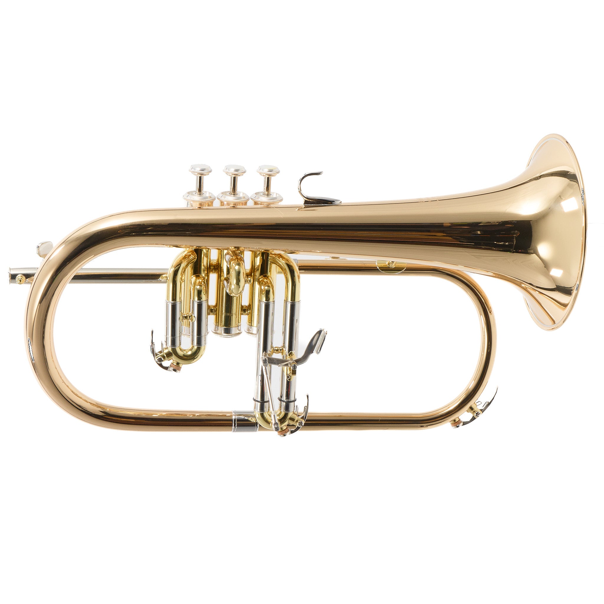 Yamaha YFH-631G Professional Flugelhorn with Gold Brass Bell in Lacquer