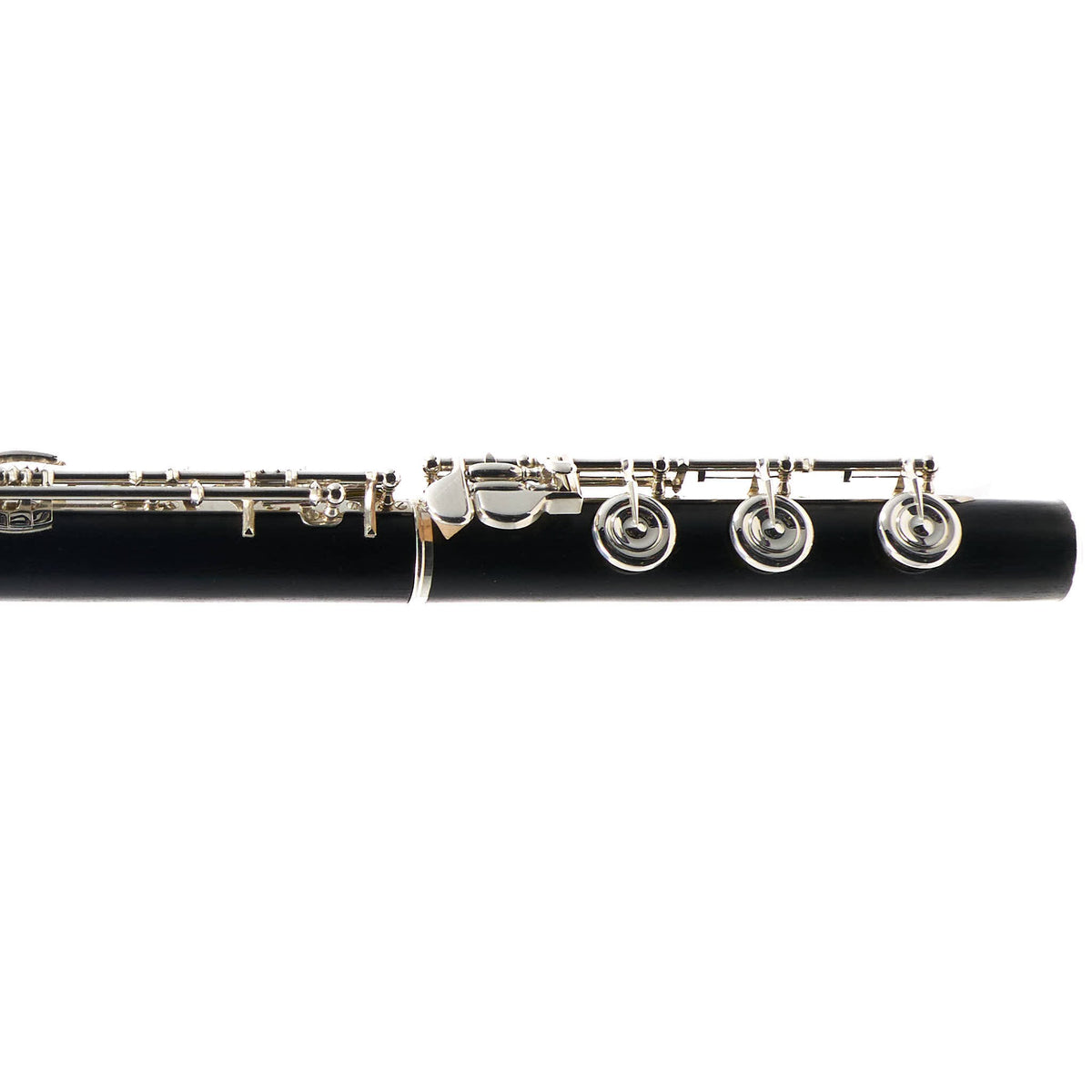 Yamaha YFL-874HW Handmade Wood Flute with Silver Mechanism