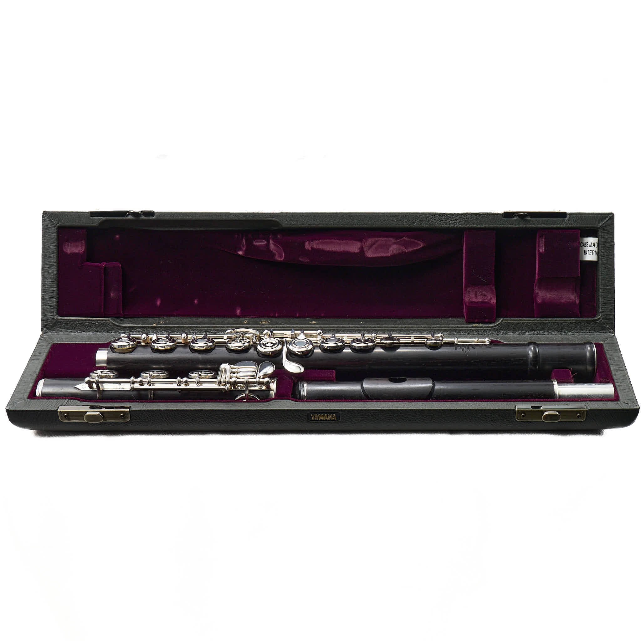 Yamaha YFL-874HW Handmade Wood Flute with Silver Mechanism