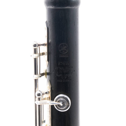 Yamaha YFL-874HW Handmade Wood Flute with Silver Mechanism