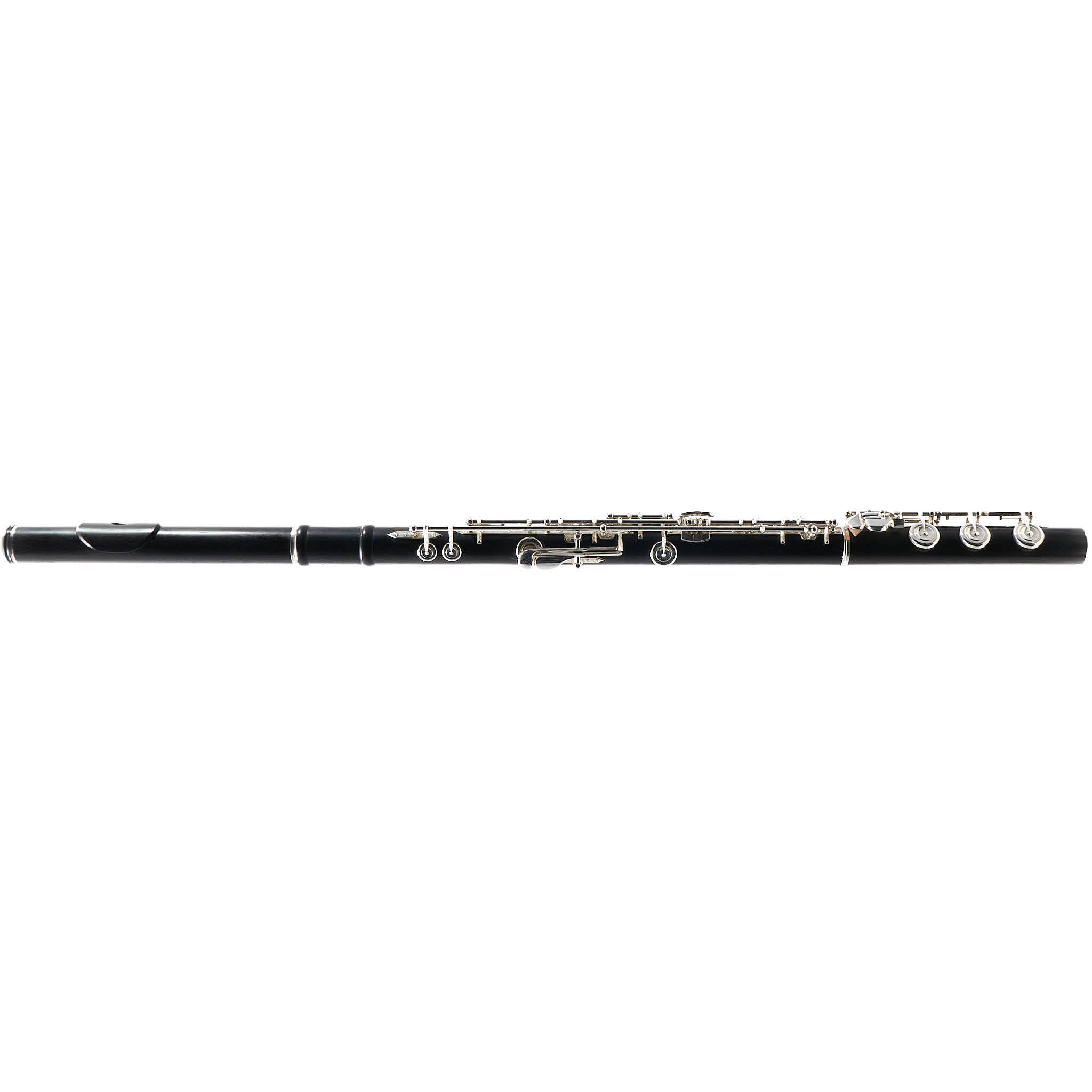 Yamaha YFL-874HW Handmade Wood Flute with Silver Mechanism