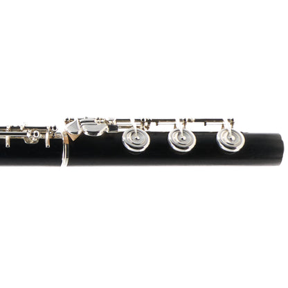 Yamaha YFL-874HW Handmade Wood Flute with Silver Mechanism