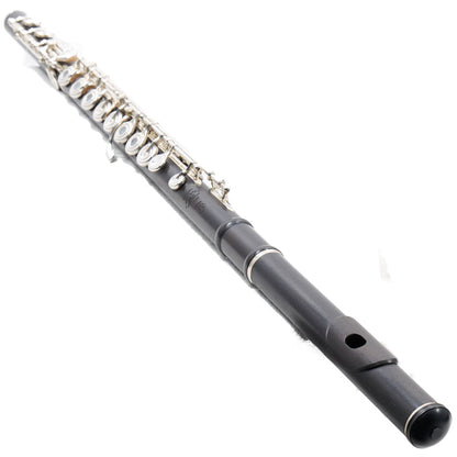 Yamaha YFL-894HW Handmade Wood Flute with Silver Mechanism
