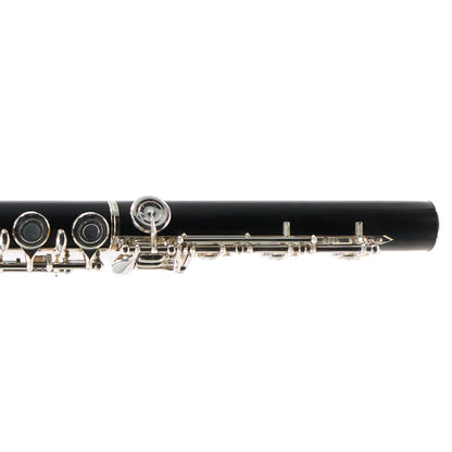 Yamaha YFL-894HW Handmade Wood Flute with Silver Mechanism