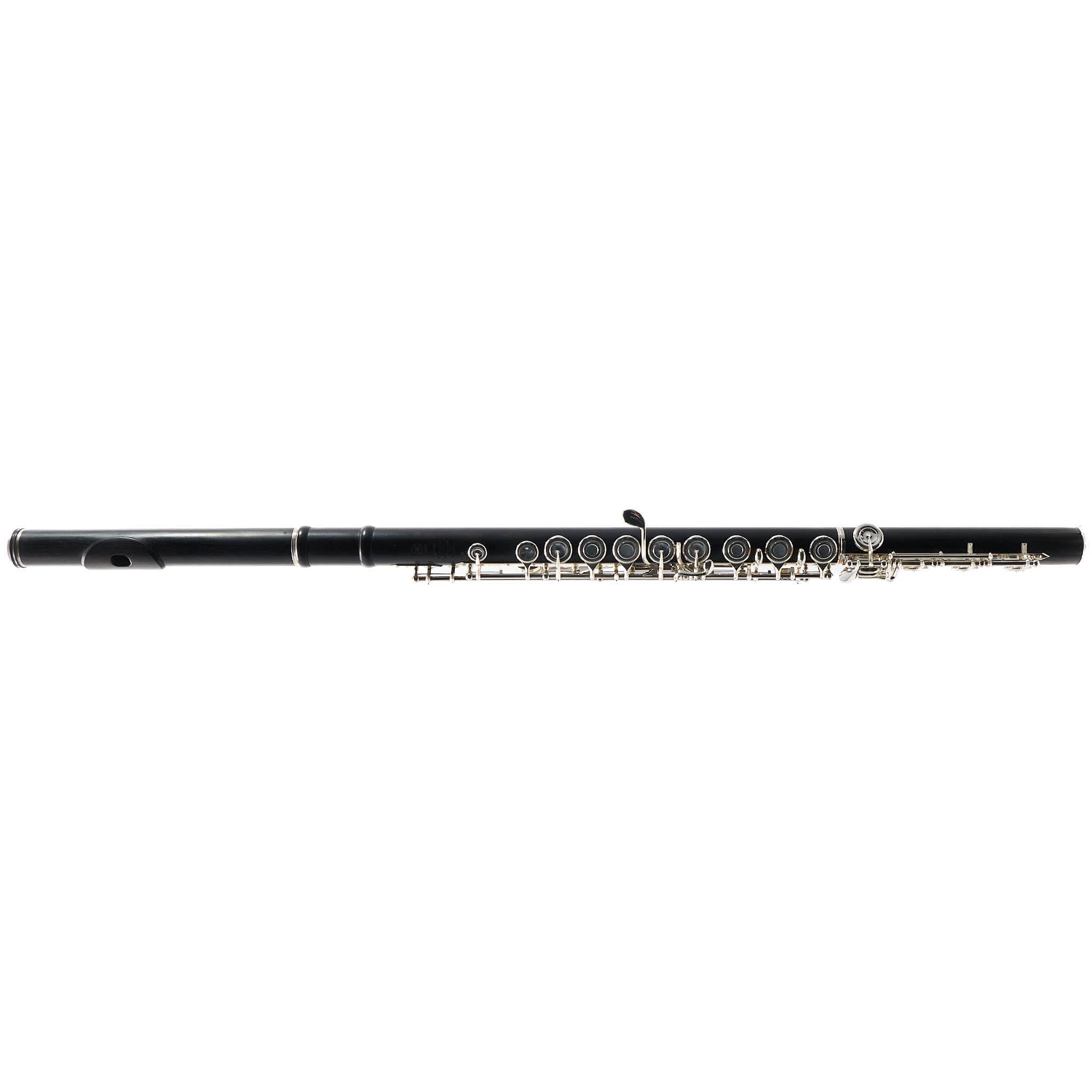 Yamaha YFL-894HW Handmade Wood Flute with Silver Mechanism