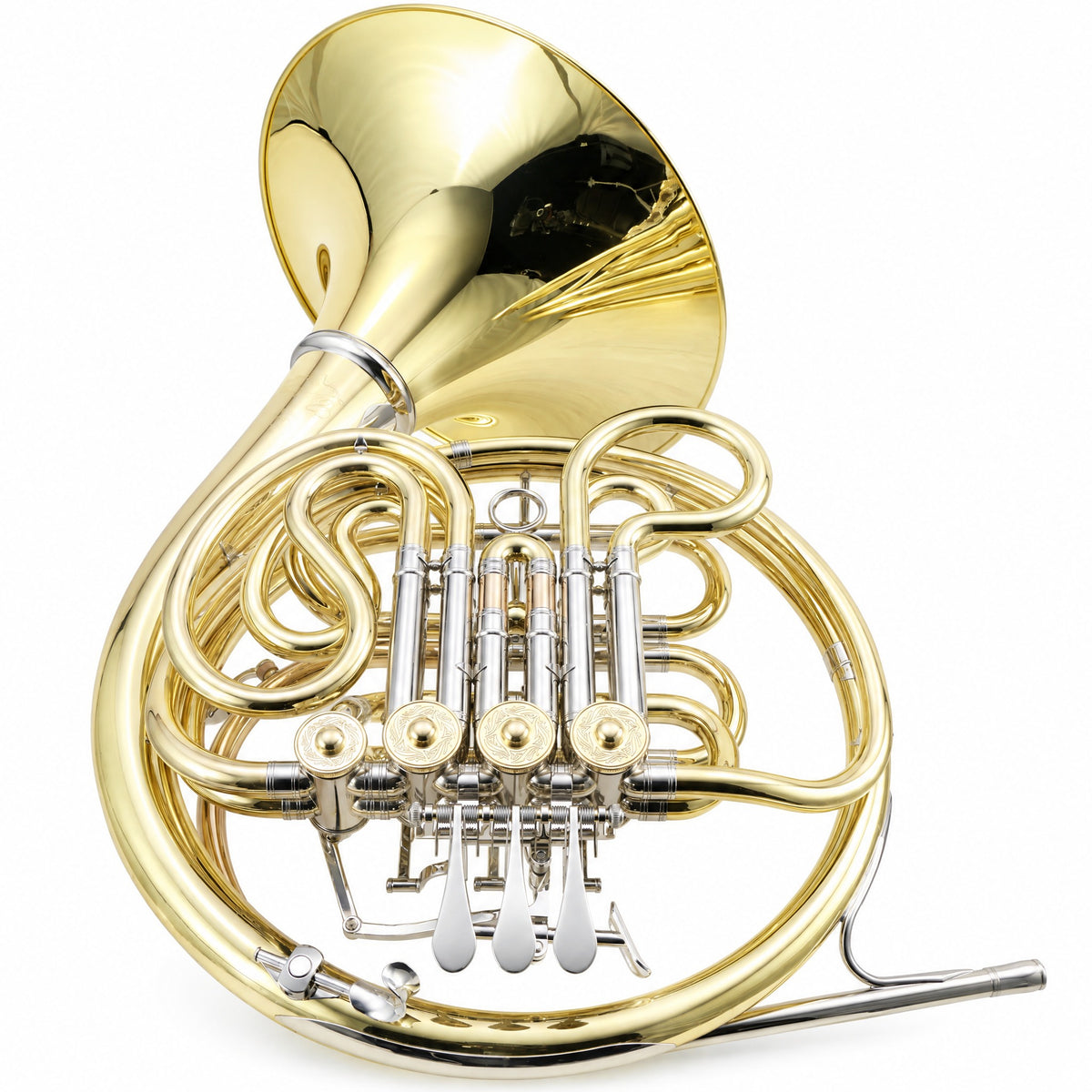 Yamaha YHR-871IID Professional F/Bb Double Horn in Clear Lacquer