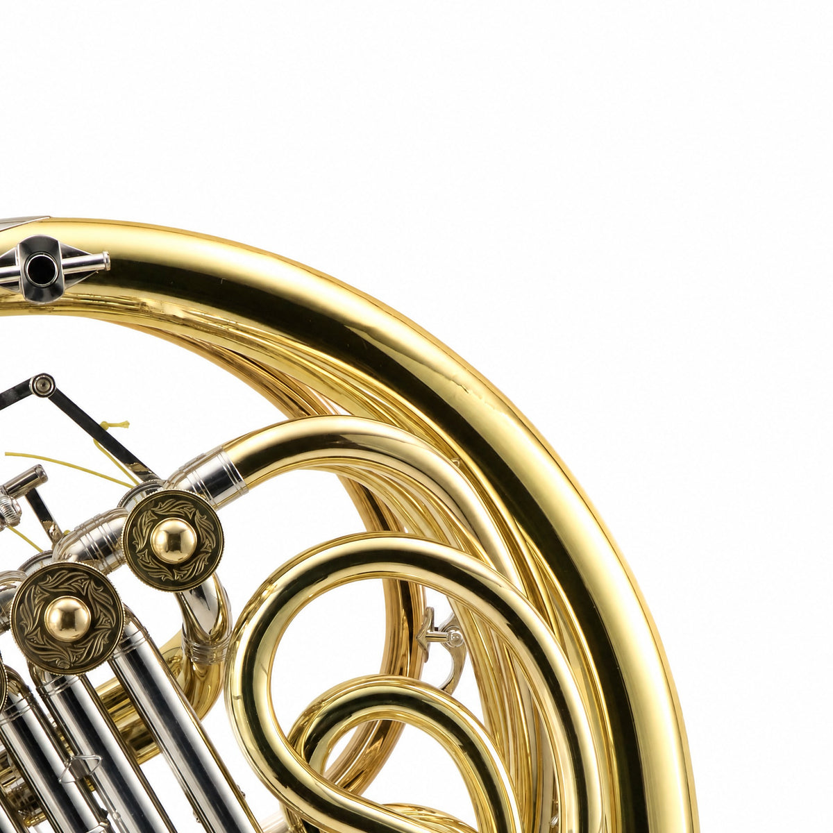Yamaha YHR-871IID Professional F/Bb Double Horn in Clear Lacquer