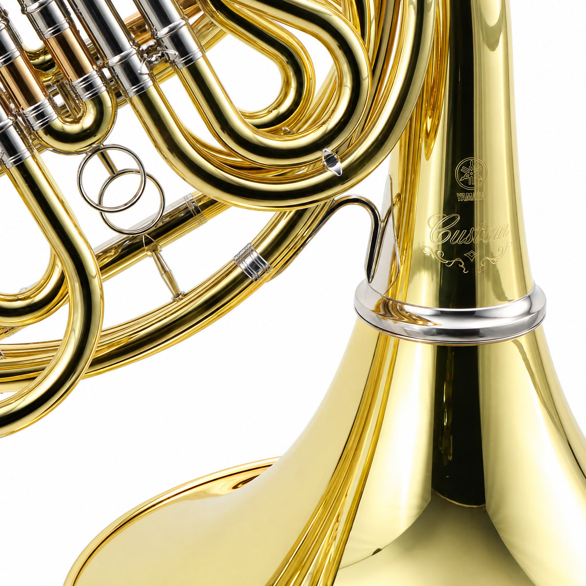 Yamaha YHR-871IID Professional F/Bb Double Horn in Clear Lacquer
