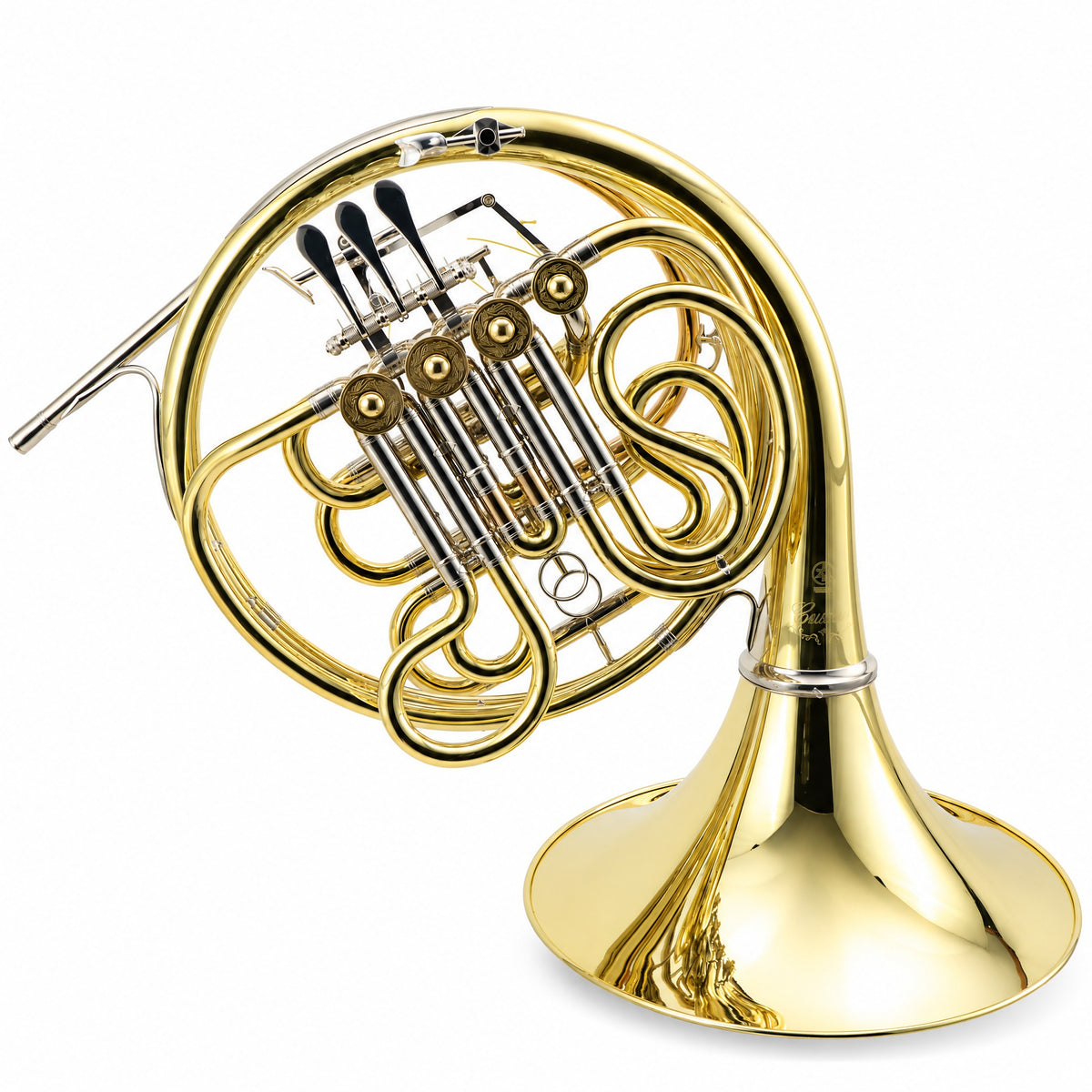 Yamaha YHR-871IID Professional F/Bb Double Horn in Clear Lacquer