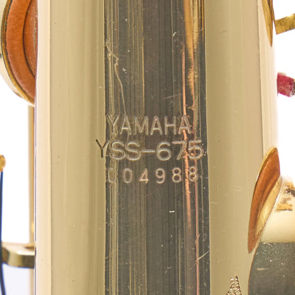 Yamaha YSS-675 Professional Soprano Saxophone