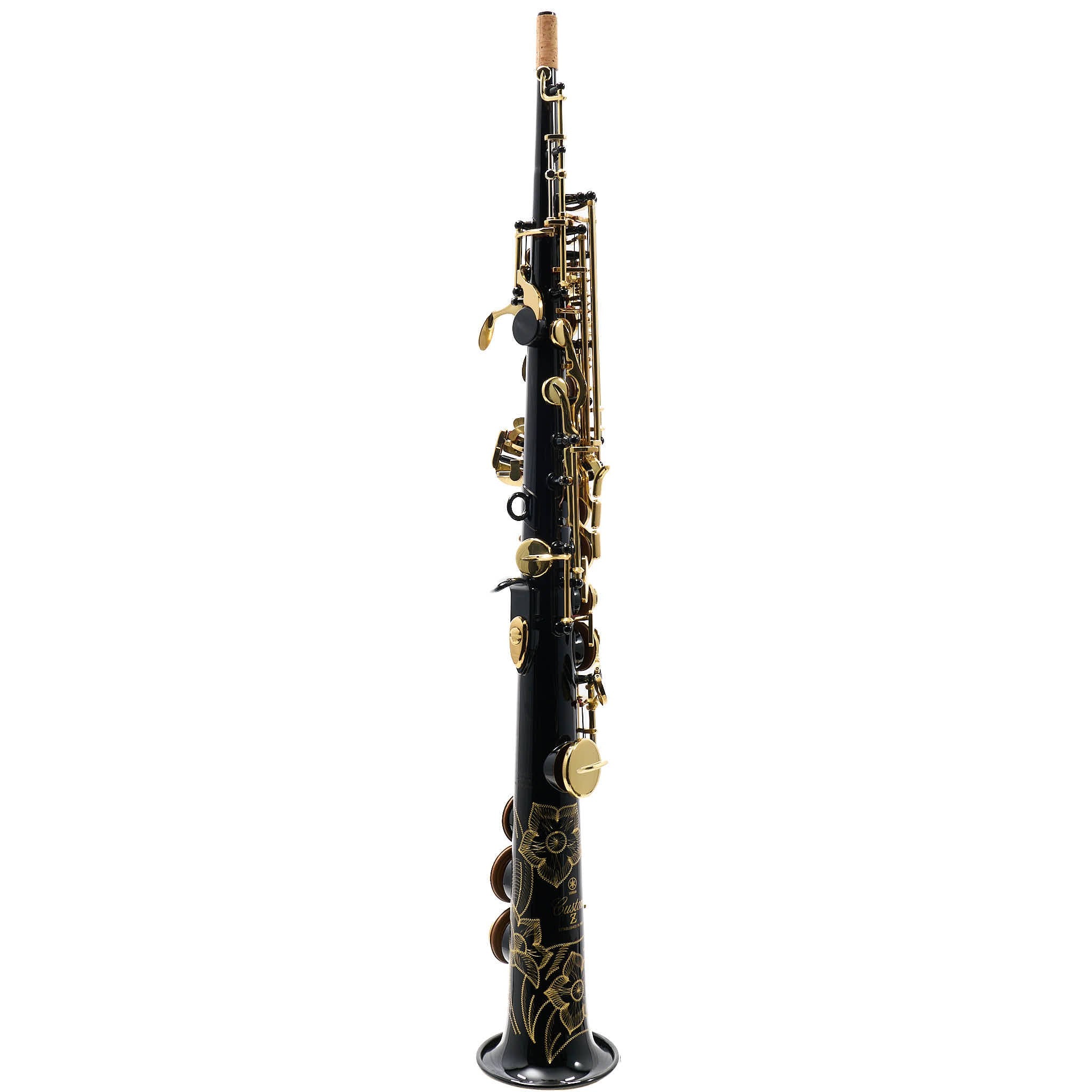 Yamaha YSS-82ZB Custom Soprano Saxophone in Black Lacquer