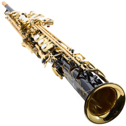 Yamaha YSS-82ZB Custom Soprano Saxophone in Black Lacquer