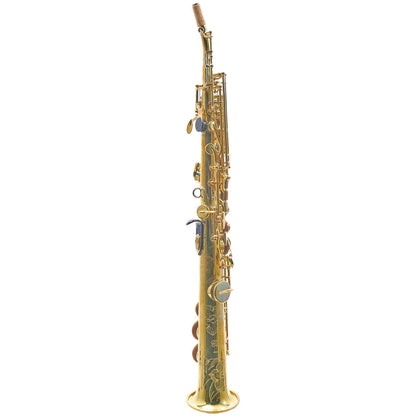 Yamaha YSS-82ZRU 'Custom Z' Professional Soprano Saxophone in Raw Brass
