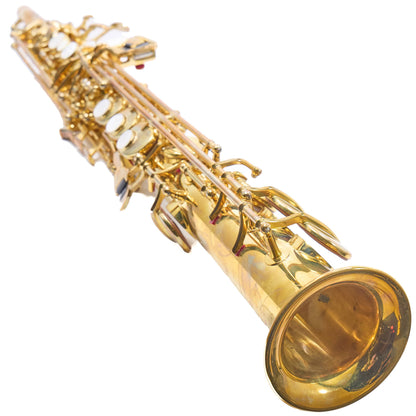 Yamaha YSS-82ZRU 'Custom Z' Professional Soprano Saxophone in Raw Brass