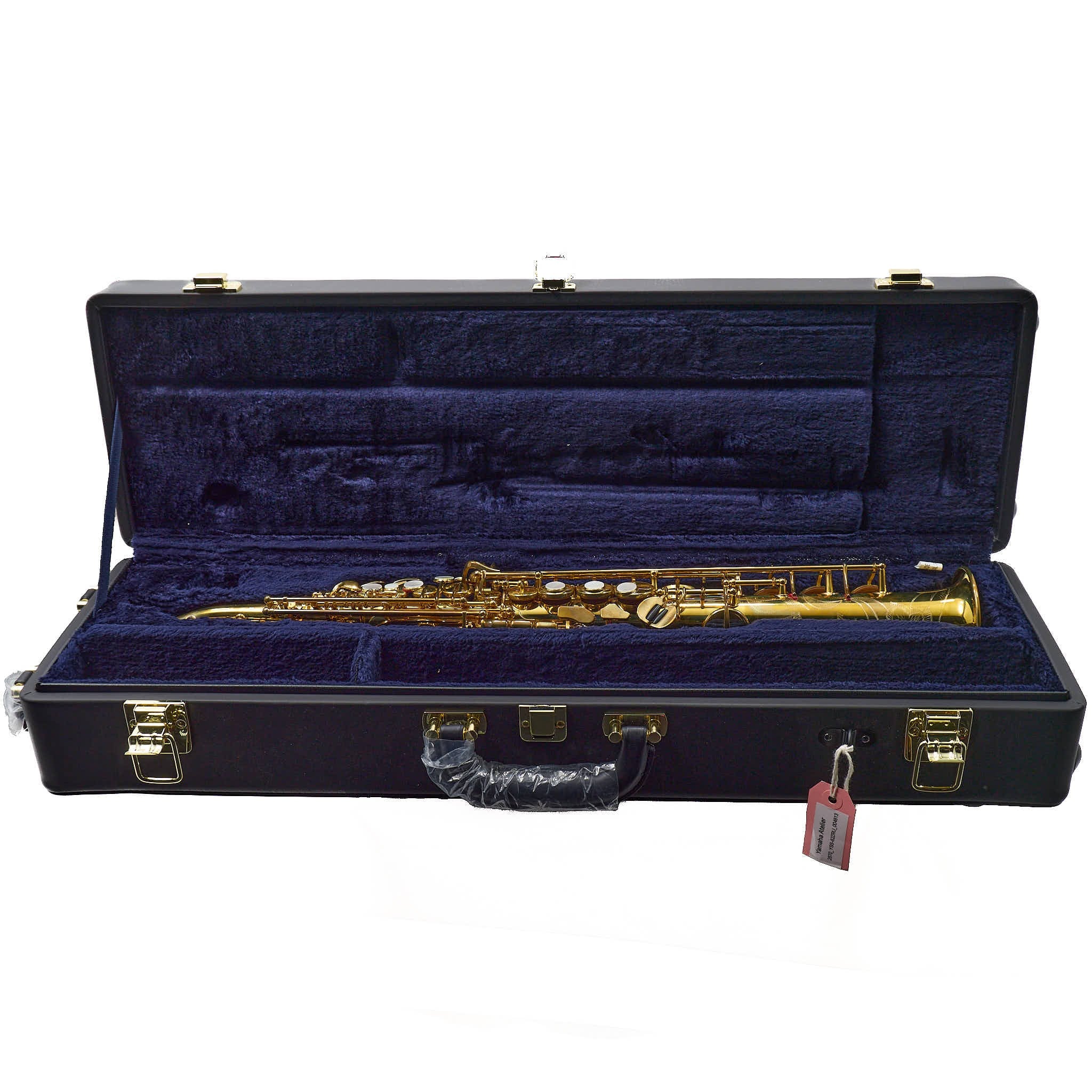 Yamaha YSS-82ZRU 'Custom Z' Professional Soprano Saxophone in Raw Brass