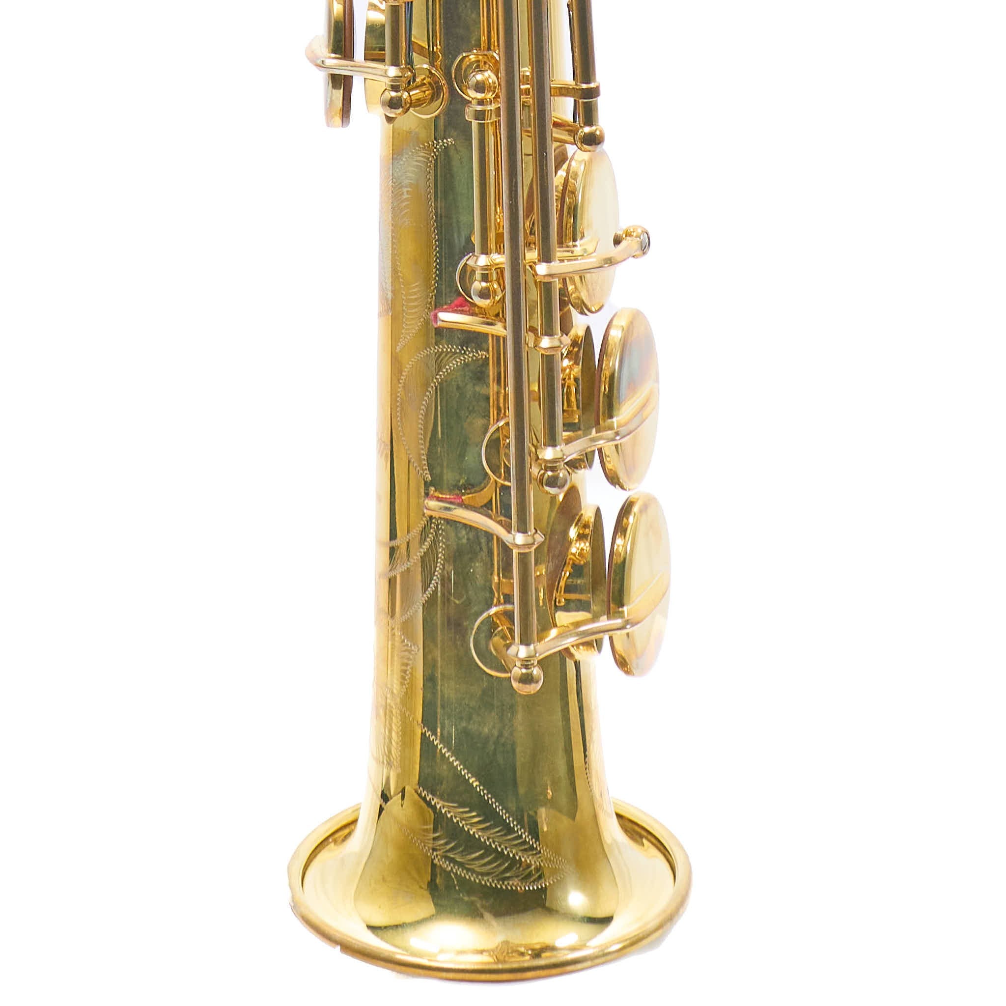 Yamaha YSS-82ZRU 'Custom Z' Professional Soprano Saxophone in Raw Brass