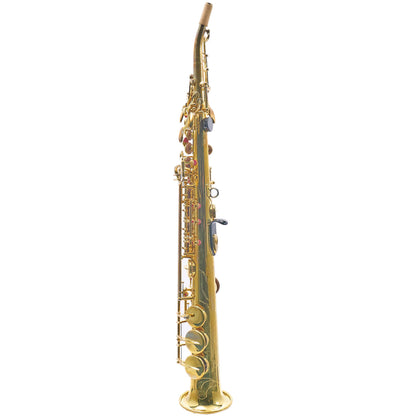Yamaha YSS-82ZRU 'Custom Z' Professional Soprano Saxophone in Raw Brass