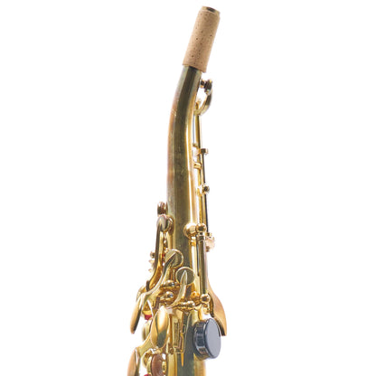 Yamaha YSS-82ZRU 'Custom Z' Professional Soprano Saxophone in Raw Brass