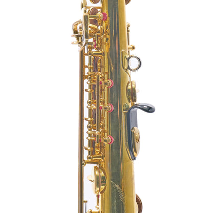 Yamaha YSS-82ZRU 'Custom Z' Professional Soprano Saxophone in Raw Brass