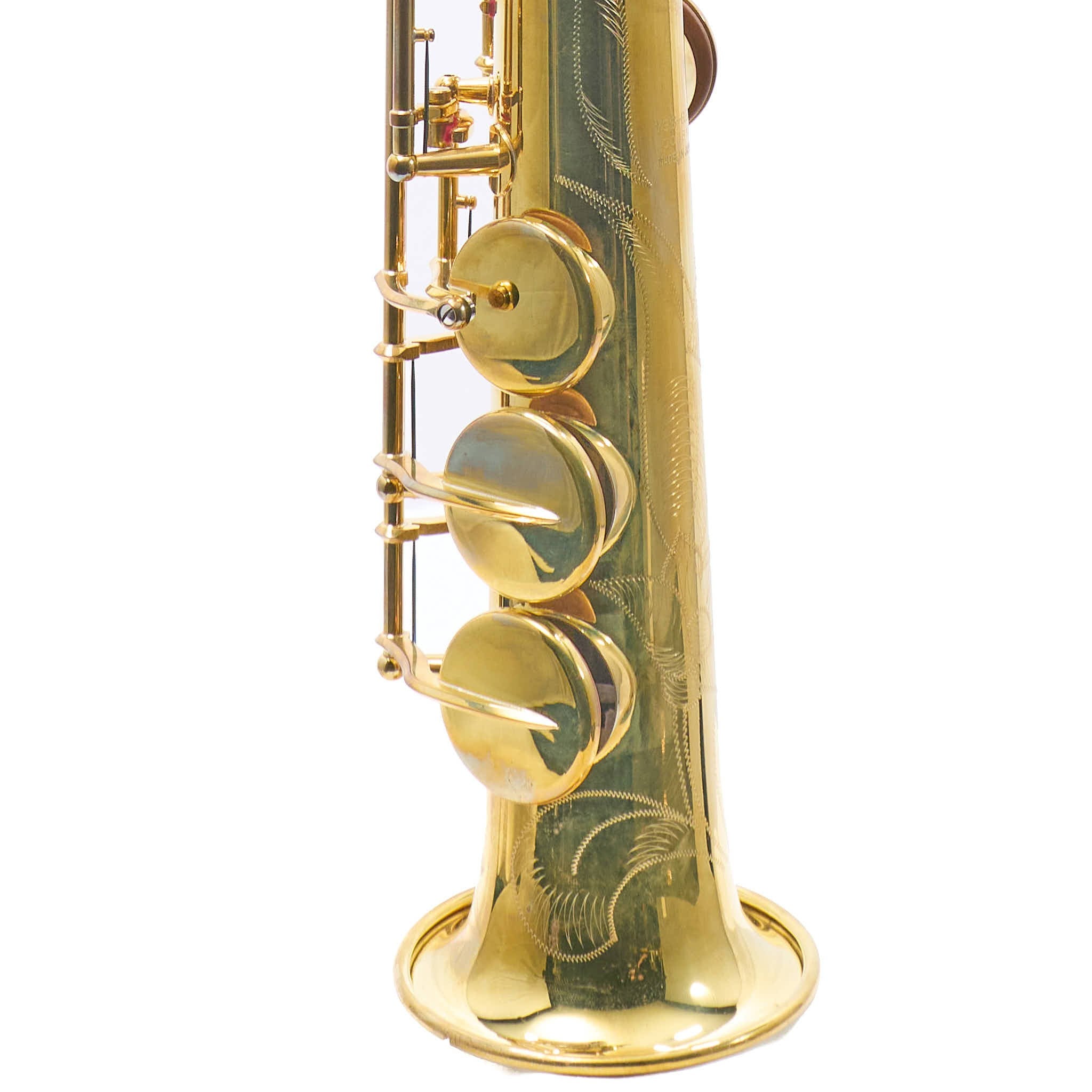 Yamaha YSS-82ZRU 'Custom Z' Professional Soprano Saxophone in Raw Brass