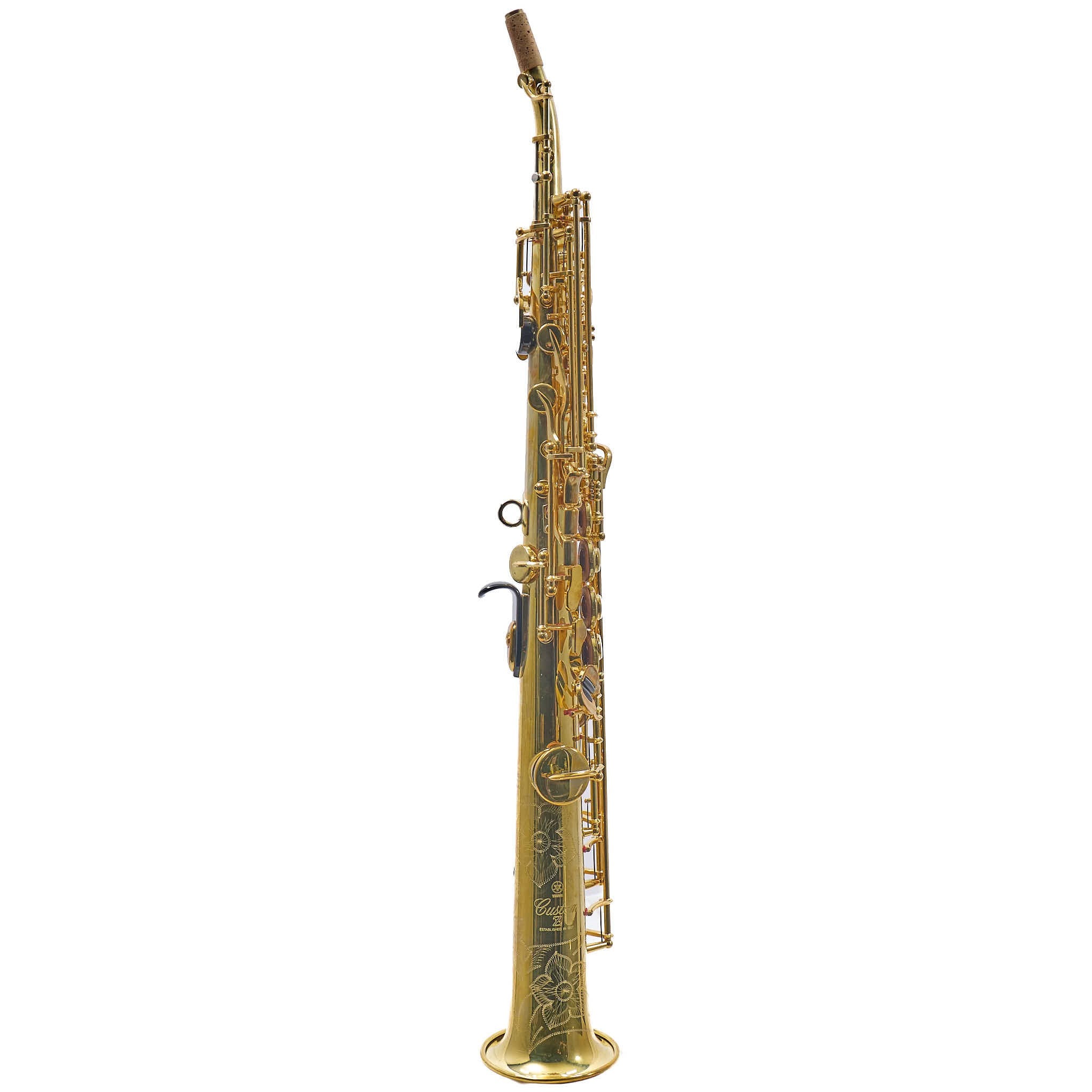 Yamaha YSS-82ZRU 'Custom Z' Soprano Saxophone in Unlacquered Brass
