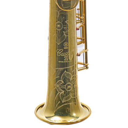 Yamaha YSS-82ZRU 'Custom Z' Soprano Saxophone in Unlacquered Brass