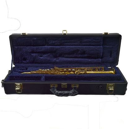Yamaha YSS-82ZRU 'Custom Z' Soprano Saxophone in Unlacquered Brass