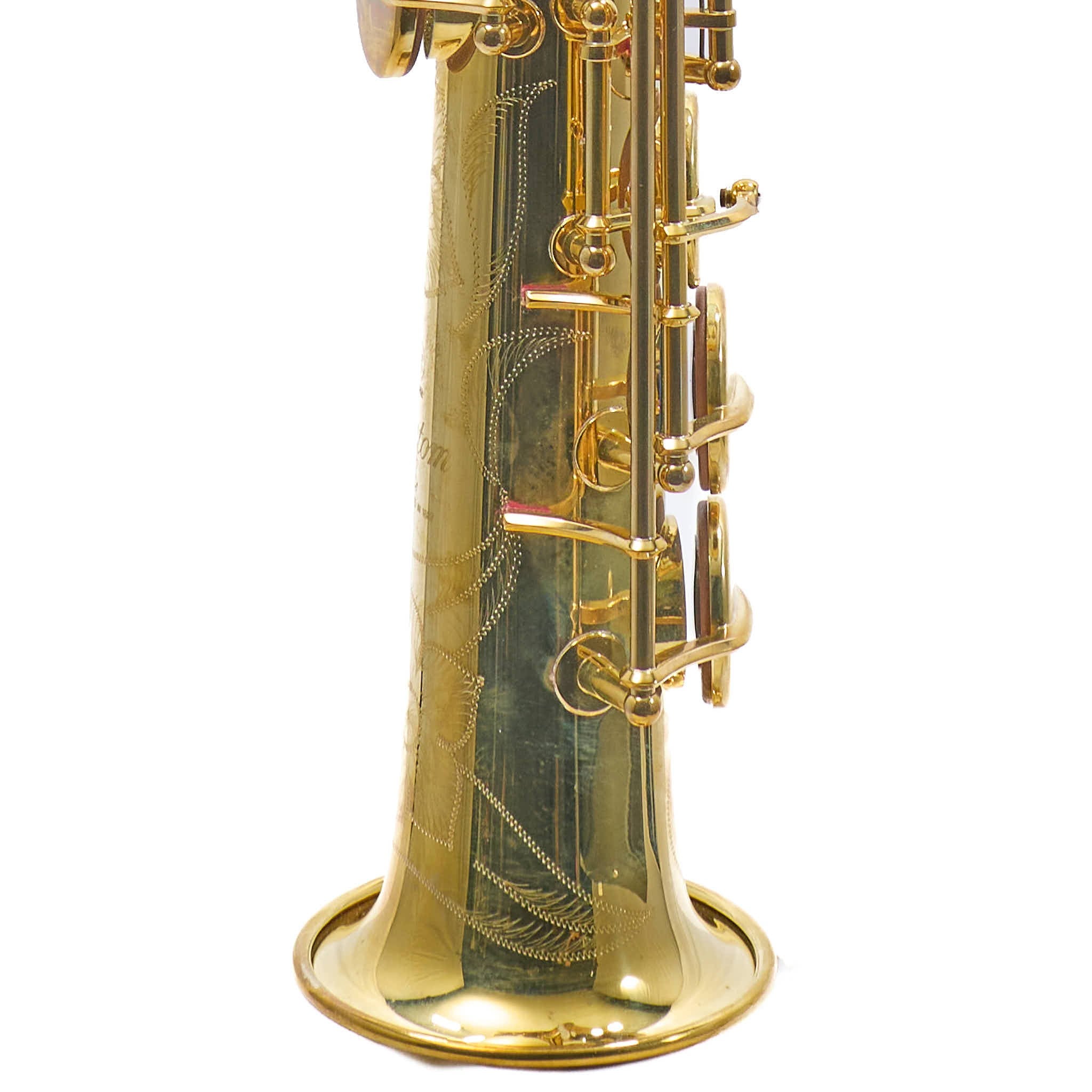 Yamaha YSS-82ZRU 'Custom Z' Soprano Saxophone in Unlacquered Brass