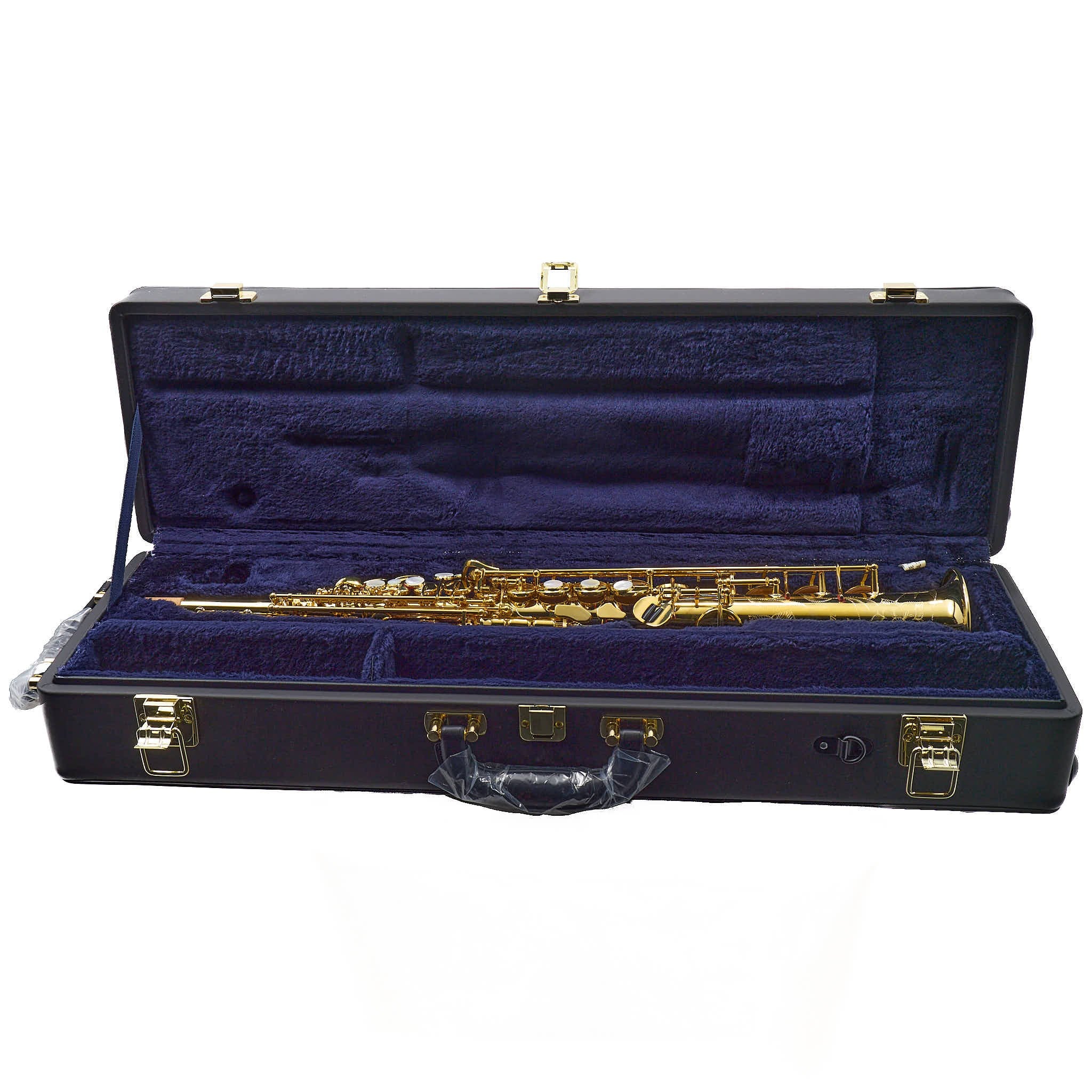 Yamaha YSS-82ZU Custom Soprano Saxophone in Unlacquered Brass