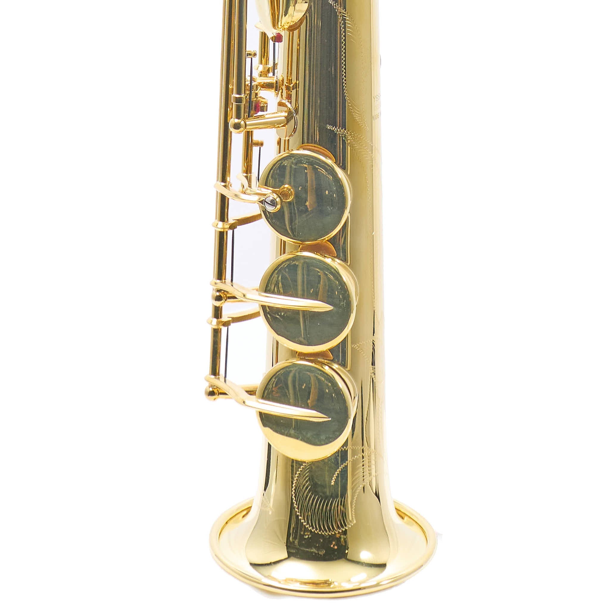 Yamaha YSS-82ZU Custom Soprano Saxophone in Unlacquered Brass