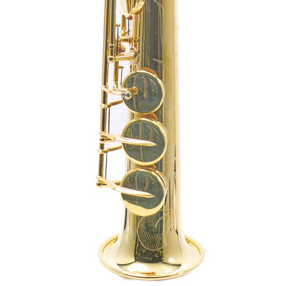 Yamaha YSS-82ZU Custom Soprano Saxophone in Unlacquered Brass