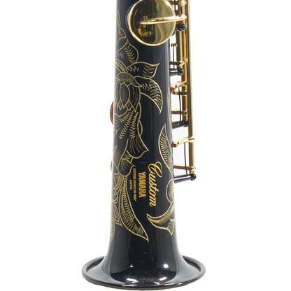 Yamaha YSS-875EXB 'Custom EX' Professional Soprano Saxophone in Black Lacquer