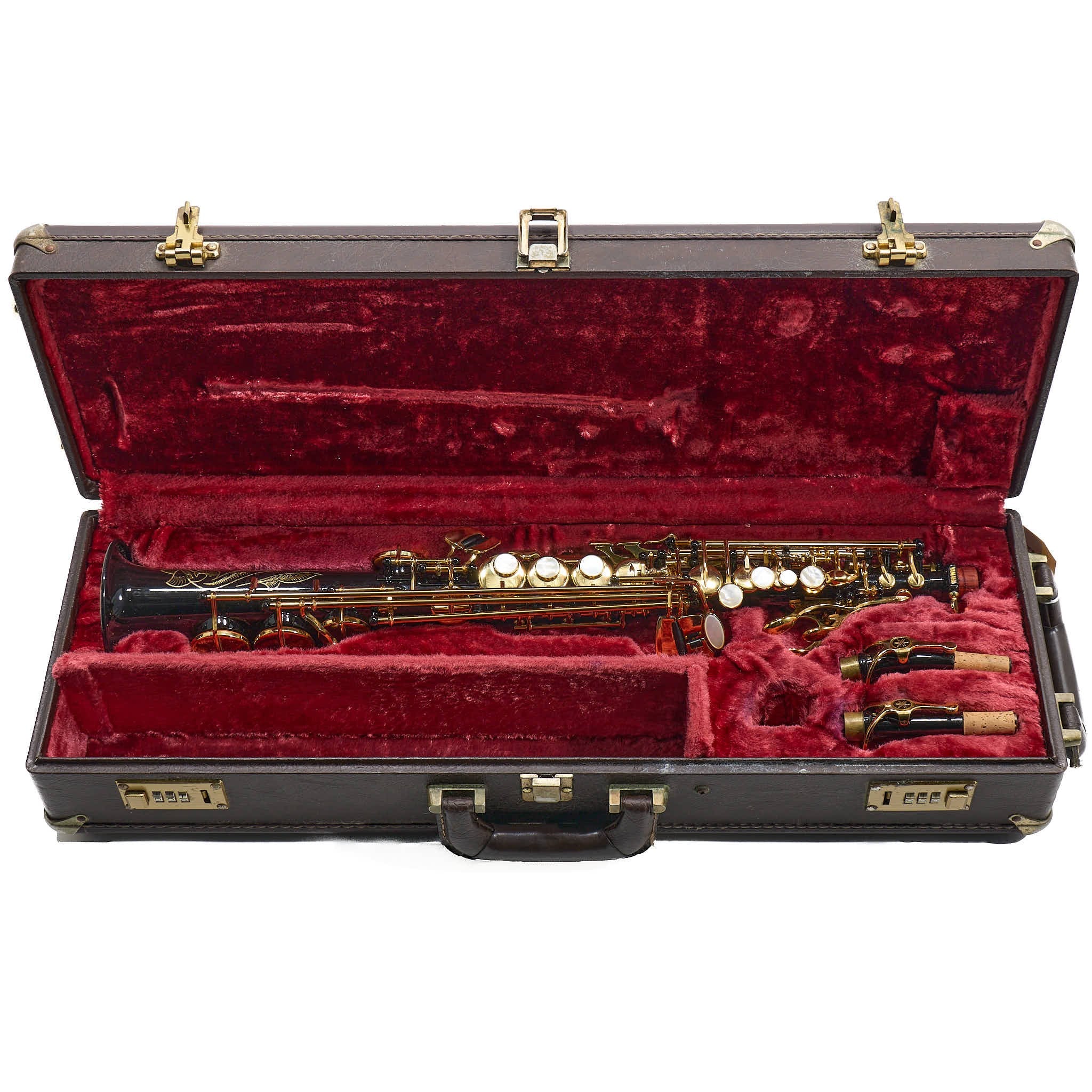 Yamaha YSS-875EXB 'Custom EX' Professional Soprano Saxophone in Black Lacquer
