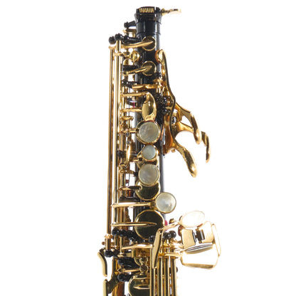 Yamaha YSS-875EXB 'Custom EX' Professional Soprano Saxophone in Black Lacquer